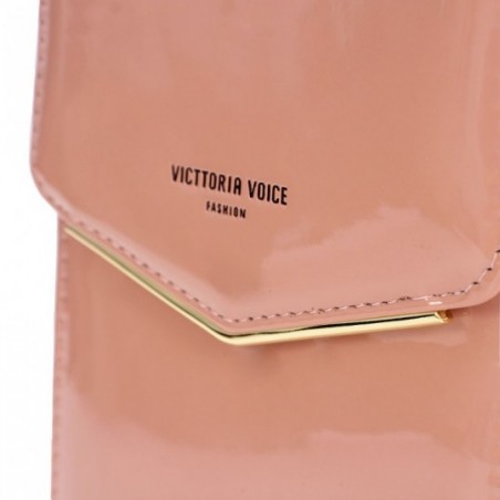 Carteira Luxo Feminina Em Verniz Crossbody Porta Celular
