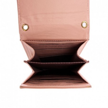 Carteira Luxo Feminina Em Verniz Crossbody Porta Celular