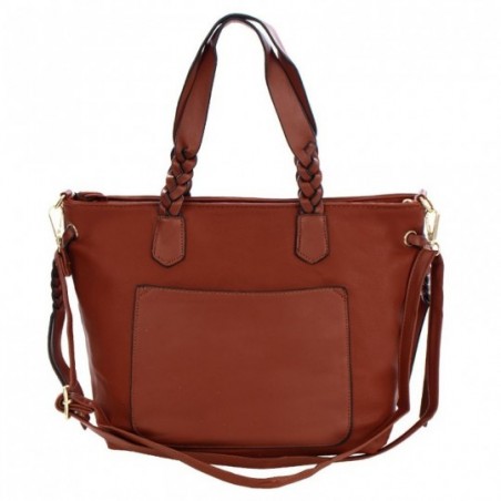 Bolsa Totem Feminina Média Alça Dupla Em Tressê