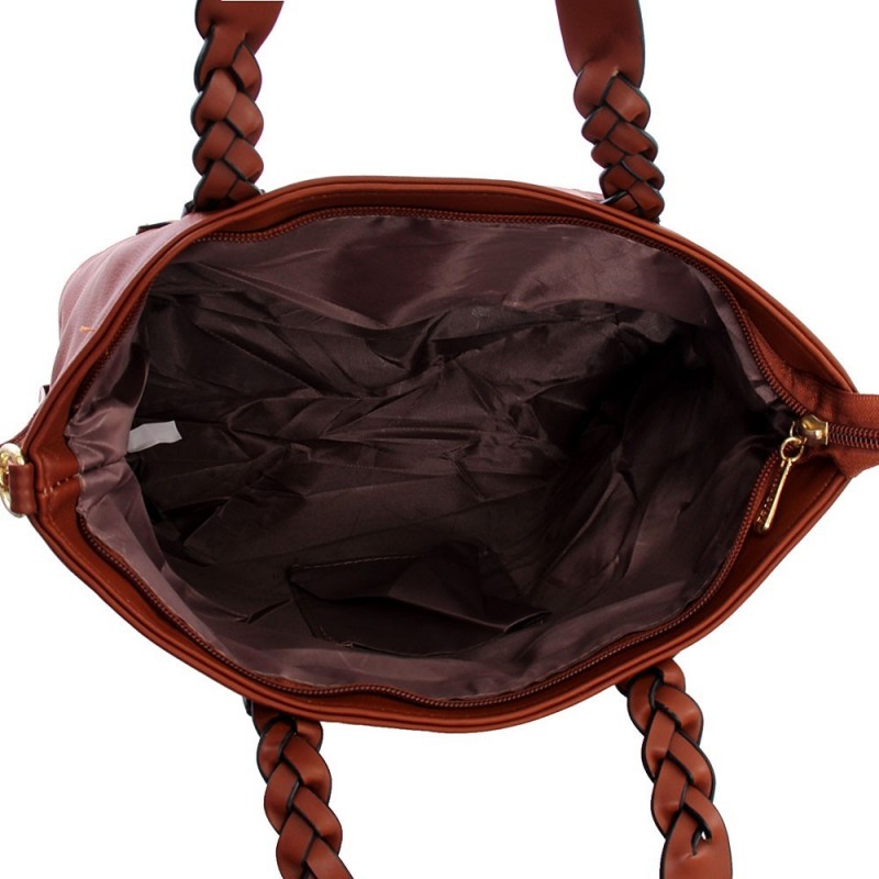Bolsa Totem Feminina Média Alça Dupla Em Tressê