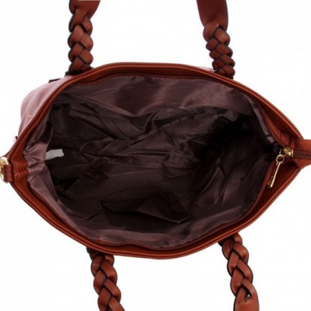 Bolsa Totem Feminina Média Alça Dupla Em Tressê