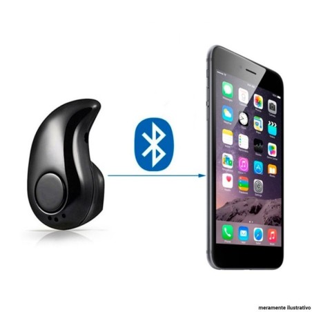 Fone De Ouvido Bluetooth Mono Unilateral Universal