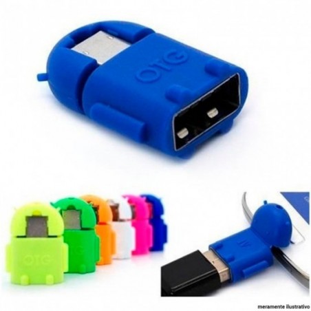 Adaptador Micro USB OTG Para USB Smarthpone Tablet Mouse