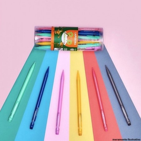 Lapiseira Pop 0.5mm C/ Borracha Cor Pastel Sortida Leo E Leo
