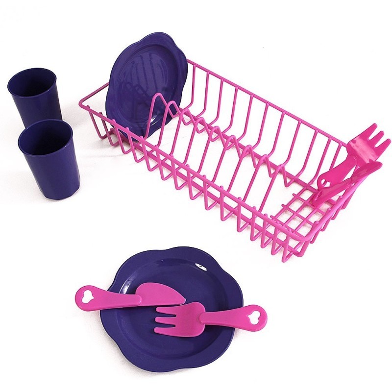 Enxugando A Loucinha 9 Peças Zuca Toys Brinquedo No Atacado