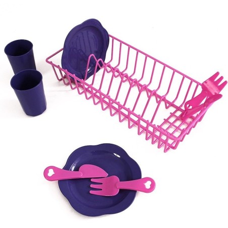 Enxugando A Loucinha 9 Peças Zuca Toys Brinquedo No Atacado
