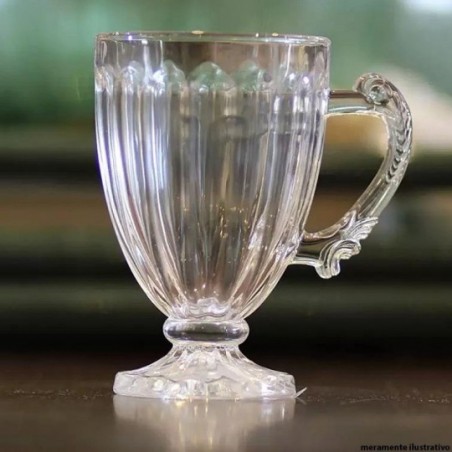 Xícara Taça Para Café Cristal Vidro 100 Ml