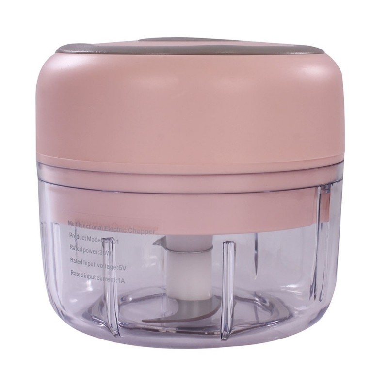 Processador Triturador Alimentos 100Ml Elétrico Recarregável