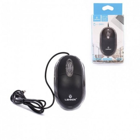 1200 DPI Óptico LED Mouse Com Cabo LEY-28 Lehmox