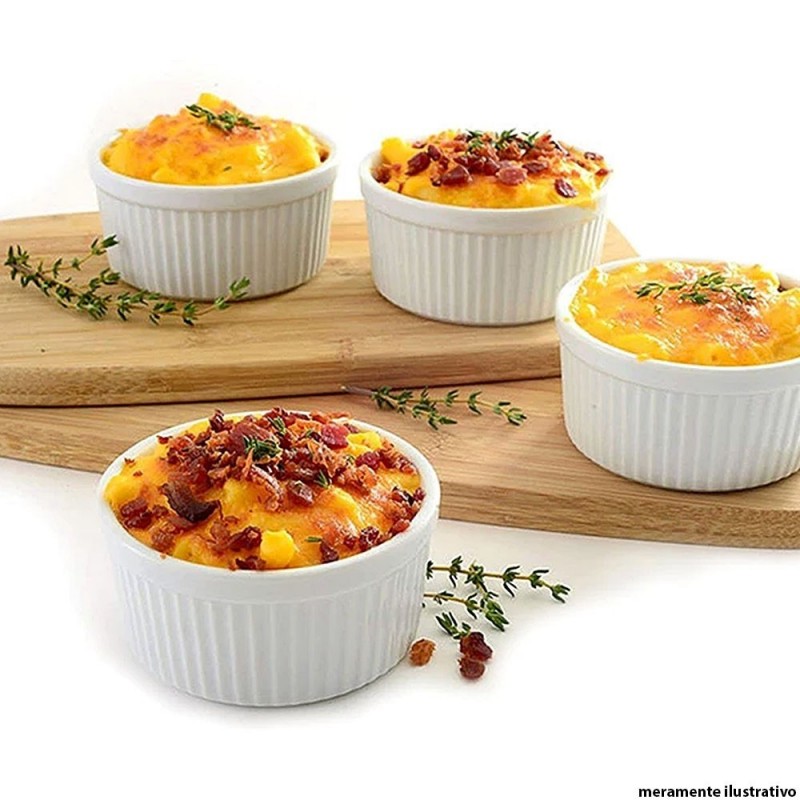 Tigela Ramekin De Porcelana 125ml