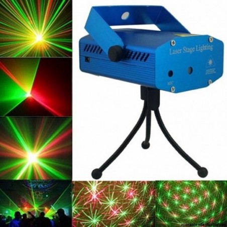 Mini Projetor Led Laser Holográfico Portátil Tripé Bivolt