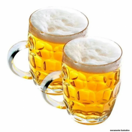 Caneca De Cristal Para Chopp 400ml