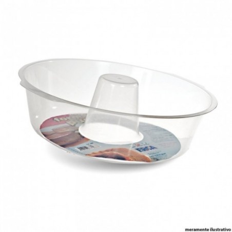 Forma Pudim Plástica P/ Microondas 22 Cm ErcaPlast Atacado