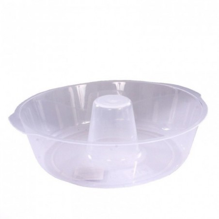 Forma Pudim Plástica P/ Microondas 22 Cm ErcaPlast Atacado