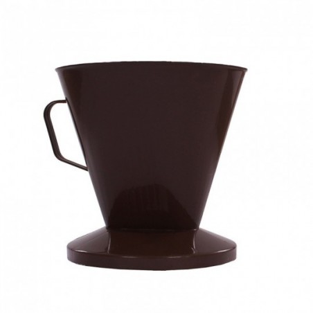 Coador Porta Filtro Marrom Para Café ErcaPlast No Atacado