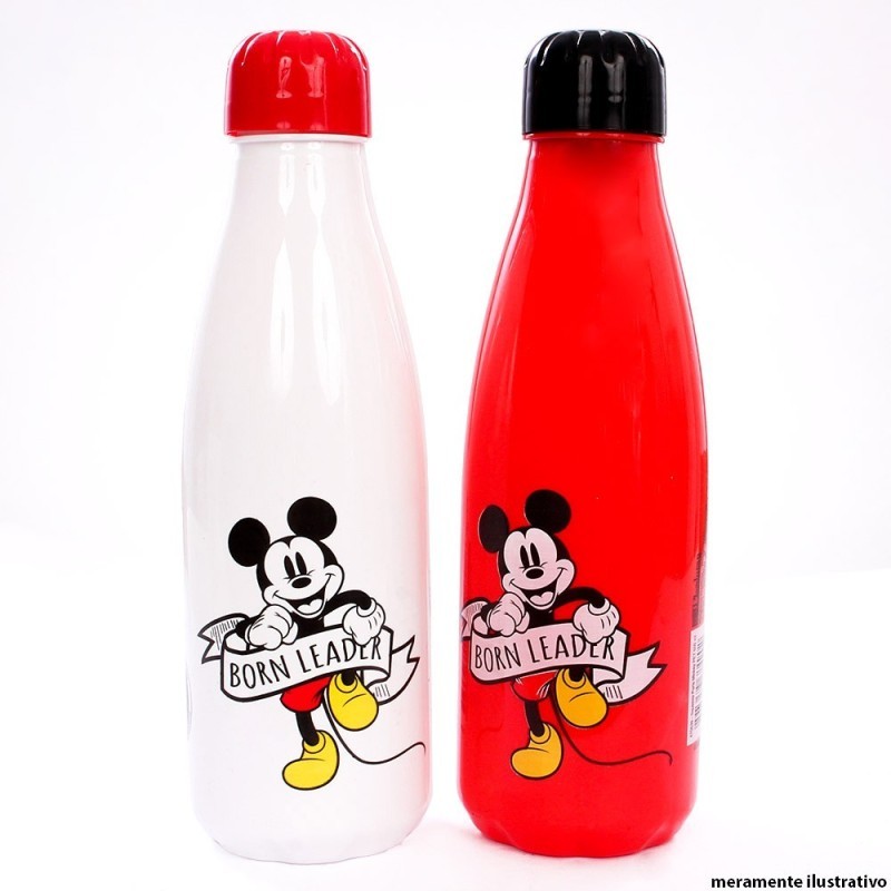 Garrafa Squeeze Mickey Mouse 600 Ml Plasduran No Atacado