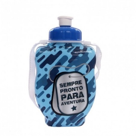420 Ml Infantil Garrafa Camuflada Meninos Squeeze Plasduran