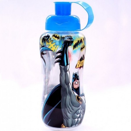 550 Ml Tubo Gelo Garrafa Squeeze Batman Infantil Plasduran