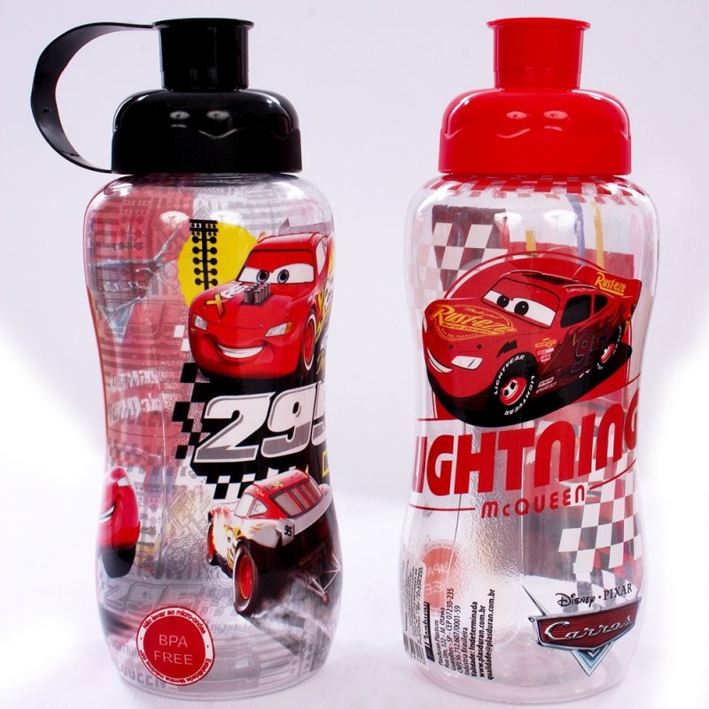 550 Ml Tubo Gelo Garrafa Squeeze Carros McQueen Plasduran