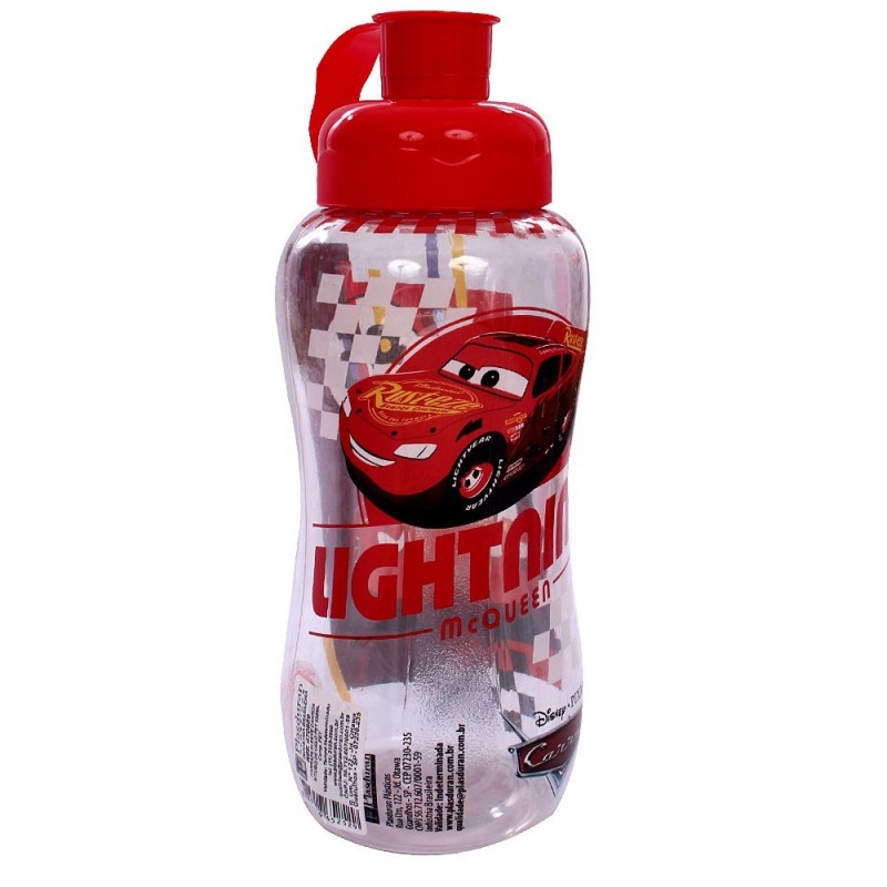 550 Ml Tubo Gelo Garrafa Squeeze Carros McQueen Plasduran