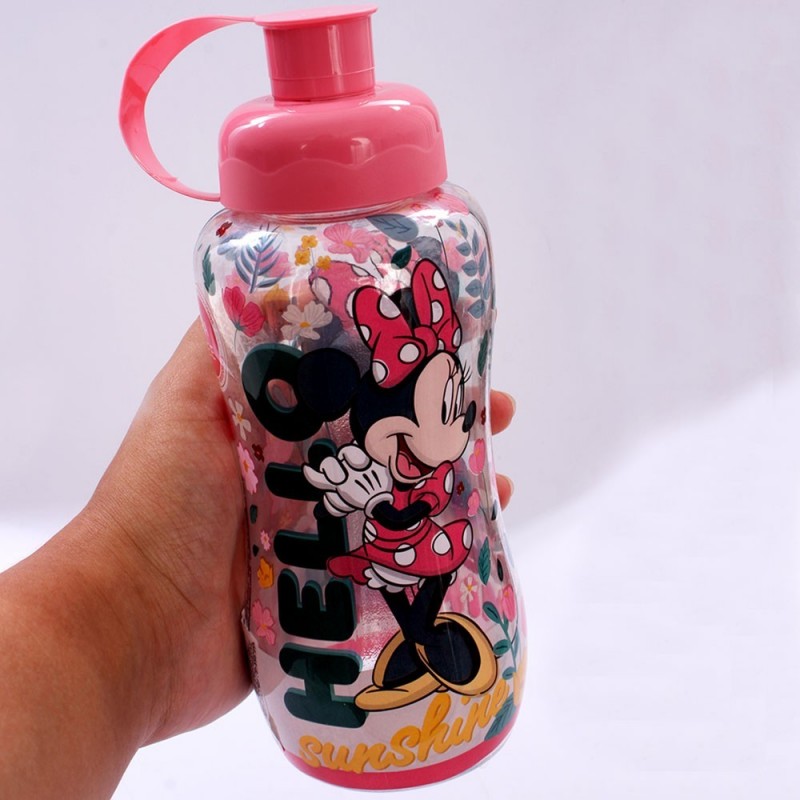 550 Ml Garrafa Infantil  Squeeze Minnie Mouse Plasduran