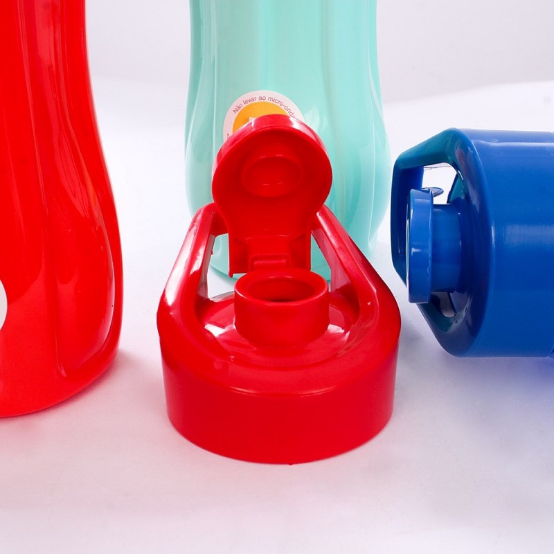 750 Ml C/ Alça Mão Squeeze Grande Garrafa Água Plasduran