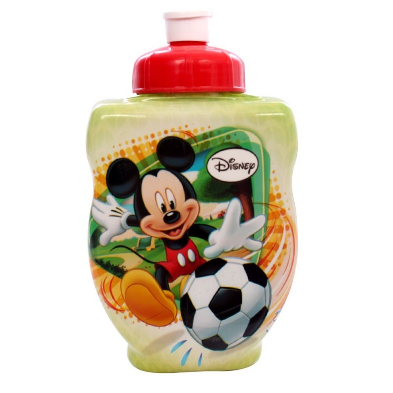 420 Ml C/ Bico Garrafa Infantil Mickey Mouse Plasduran