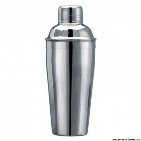 Coqueteleira Shakeira Tampa Dosadora Aço Inox 750ml Wellmix