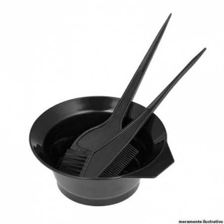 Kit Tintura De Cabelo C/ Pincel Recipiente Pente Ease Care