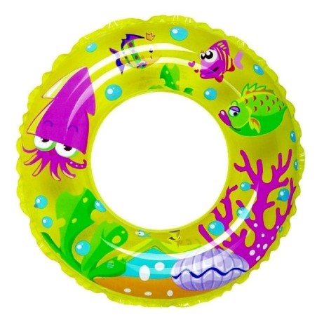Boia P/ Piscina Circular Fundo Do Mar Infantil 60 Cm Wellmix