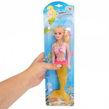 Boneca Infantil Sereia Yasmin Well Kids No Atacado