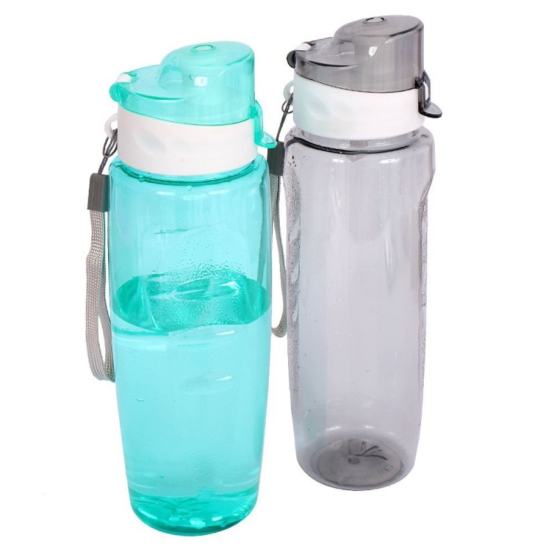 Garrafa Squeeze Plástica C/ Alça 600 Ml Wellmix No Atacado