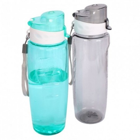 Garrafa Squeeze Plástica C/ Alça 600 Ml Wellmix No Atacado