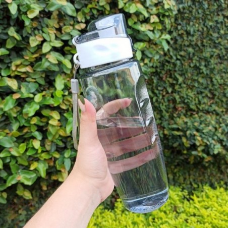 Garrafa Squeeze Plástica C/ Alça 600 Ml Wellmix No Atacado