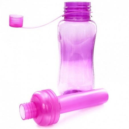 Garrafa Squeeze De Àgua C/ Tubo De Gelo 600 Ml Wellmix