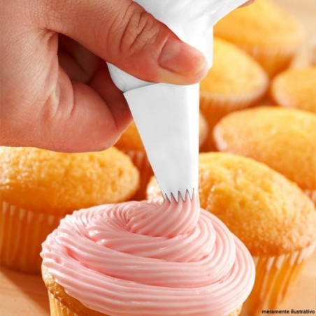 Kit Confeiteiro Manga Bicos Colher Medidora Espátula