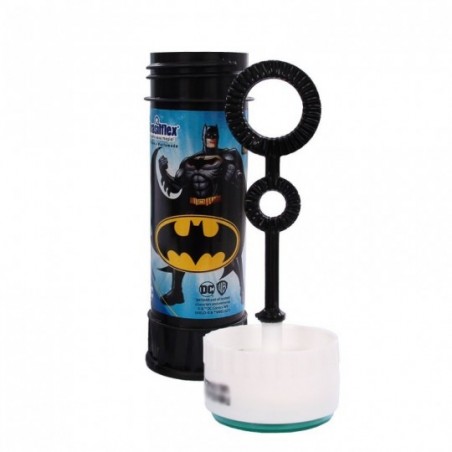 12 Peças Bolhas De Sabão Infantil Batman C/ Labirinto
