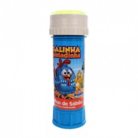 12 Peças Bolhas De Sabão Galinha Pintadinha C/ Labirinto