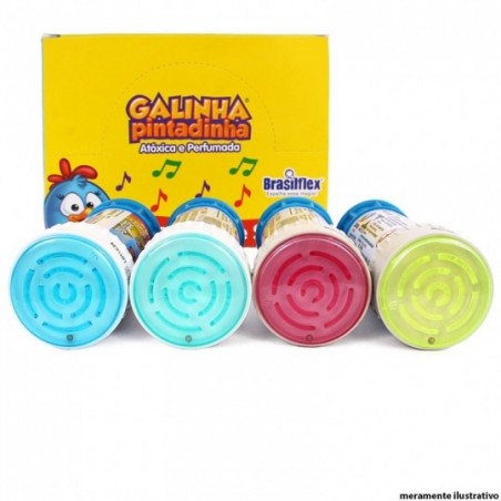 12 Peças Bolhas De Sabão Galinha Pintadinha C/ Labirinto