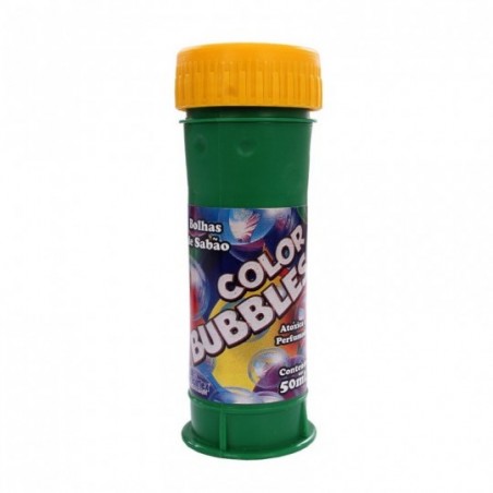 6 Peças Bolhas Sabão Infantil Color Bubbles À Pronta Entrega