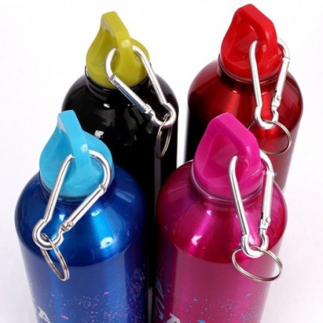 Garrafa Squeeze Alumínio Tua Graça Me Basta 500 Ml Wellmix