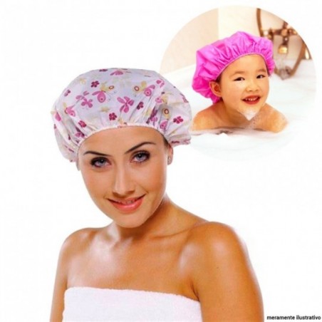 Touca De Banho Cetim Estampada Ease Care No Atacado