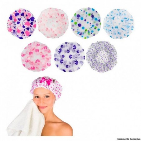 Touca De Banho Cetim Estampada Ease Care No Atacado