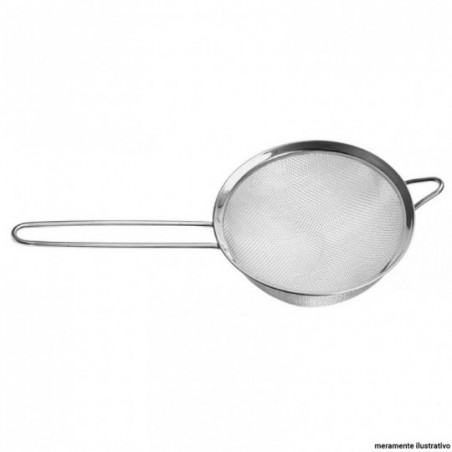 Aço Inox Peneira Coador Grande 14 Cm Ox Prime Wellmix