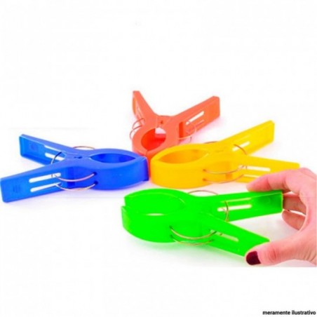 Kit 8 Prendedores De Roupas Coloridos Wellmix Atacado 2