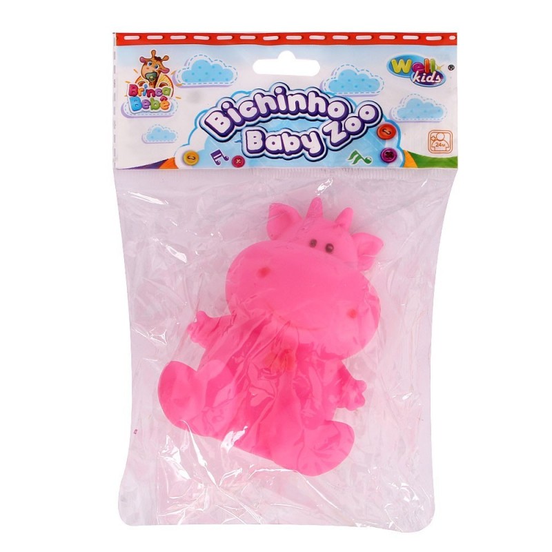 Bichinho Vinil Amiguinhos Apertar Colorido Infantil Wellmix