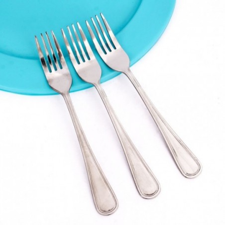 Sobremesa 12 Peças Resistente  Aço Inox Garfo Ox Prime
