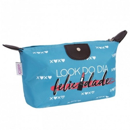 Necessaire Estojo Feminina Estampada Com Zíper EaseCare