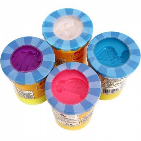 Massinha De Modelar C/ Formas 50 G Well Kids No Atacado