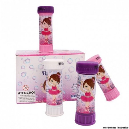 12 Peças Bolhas Sabão Infantil Ballet Bubbles No Atacado
